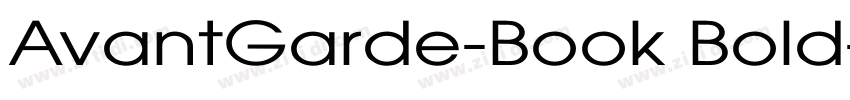 AvantGarde-Book Bold字体转换
